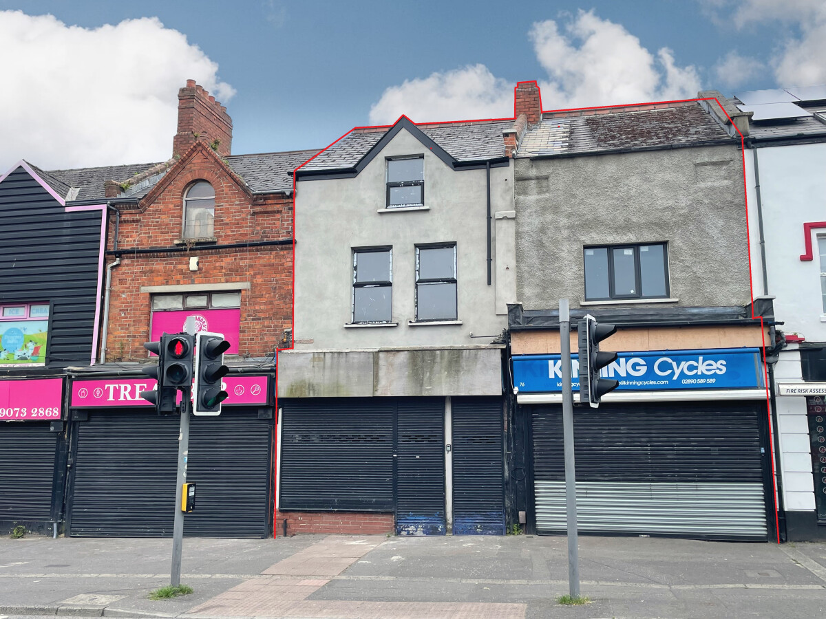 Lot 5: 74 & 76 Castlereagh Road, Belfast, Antrim